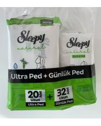 Sleepy Fırsat Paketi Ultra Ped + Günlük Ped  20 adet + 32 Adet