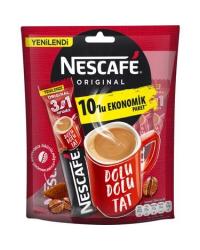 Nescafe Orginal 3u1 Arada 10lu Ekonomik Paket
